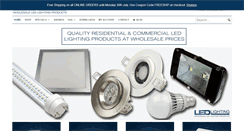 Desktop Screenshot of ledlightingaustralia.net.au