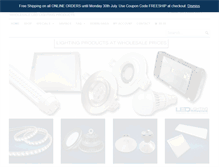 Tablet Screenshot of ledlightingaustralia.net.au